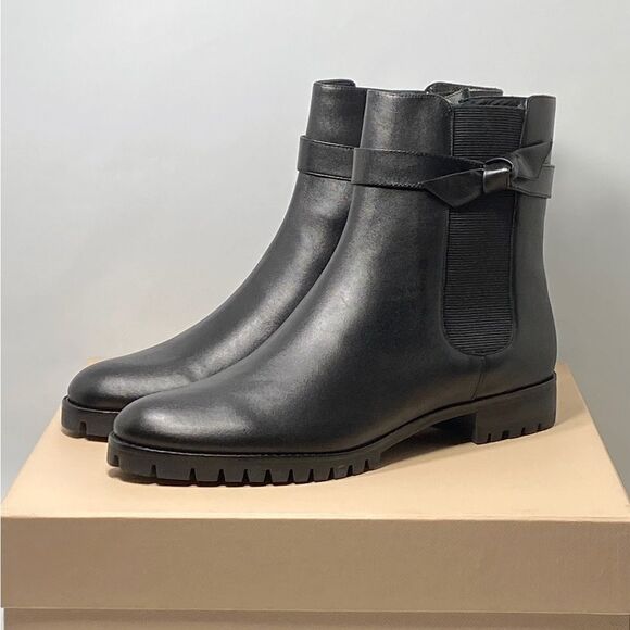 Alexandre Birman Clarita Rain Waterproof Black Bootie size 41.5 - Picture 10 of 12